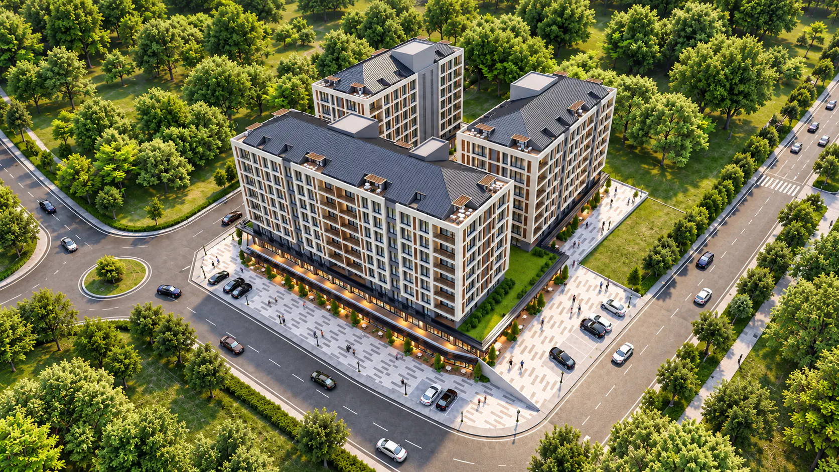 ferla beylikdüzü alaışveriş alanı park i̇çinde modern konut kompleksi